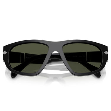 Persol Lunettes de Soleil PO0050S 95/31 Noir/Vert Unisexe 6