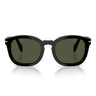 Persol Lunettes de Soleil PO0082S 95/31 Noir/Vert Unisexe