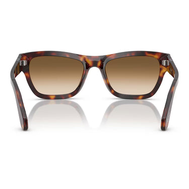 Persol Occhiali da Sole PO0091S 24/51 Marrone/Marrone Sfumato Unisex 4