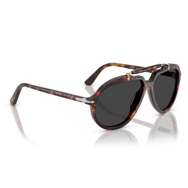 Persol Occhiali da Sole PO0202S 24/48 X Netflix Serie Senna Havana/Nero Unisex Polarizzati 4