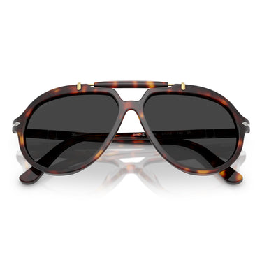 Persol Occhiali da Sole PO0202S 24/48 X Netflix Serie Senna Havana/Nero Unisex Polarizzati 5