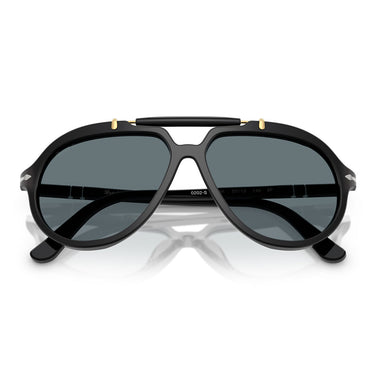 Persol Occhiali da Sole PO0202S 95/3R X Netflix Serie Senna Nero/Blu Unisex 5