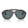 Persol Sunglasses PO0202S 95/3R X Netflix Series Senna Black/Blue Unisex