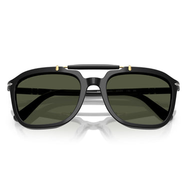 Persol Occhiali da Sole PO0203S 95-31 Senna Nero-Verde Unisex 5