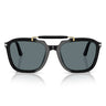 Persol Sunglasses PO0203S 95/3R Senna Black/Blue Unisex Polarized