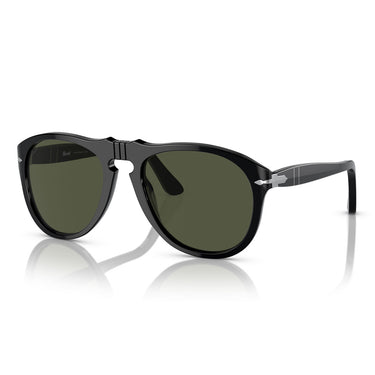 Persol Sonnenbrille PO0649 95-31 Schwarz-Grün Unisex 1