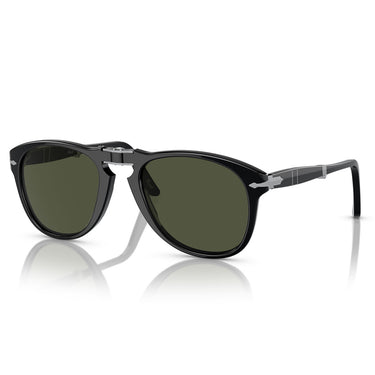 Persol Sonnenbrille PO0714 95-31 Faltbar Schwarz-Grün Unisex 1