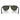 Persol Occhiali da Sole PO0714 95-31 Folding Nero-Verde Unisex 3