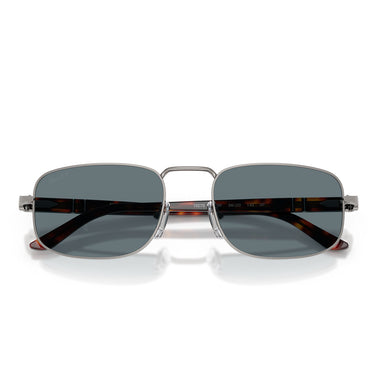 Persol Occhiali da Sole PO1027S 513/3R Gunmetal/Blu Scuro Unisex Polarizzati 5