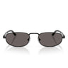 Persol Occhiali da Sole PO1028S 1078B1 Nero Semi Lucido/Grigio Scuro Unisex