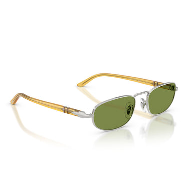 Persol Occhiali da Sole PO1028S 518/4E Giallo Argento/Verde Unisex 4