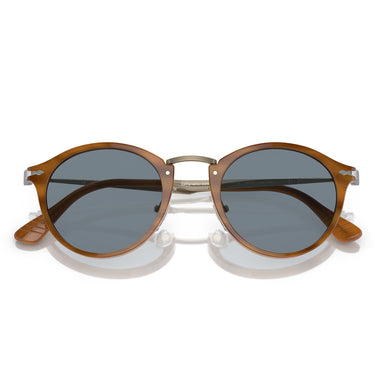 Persol Occhiali da Sole PO3166S 960-56 Terra di Siena-Azzurro Unisex 5