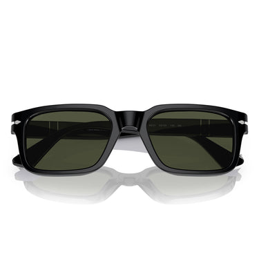 Persol Okulary Przeciwsłoneczne PO3272S 95/31 Czarny/Zielony Unisex