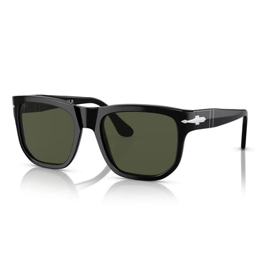 Persol Occhiali da Sole PO3306S 95/31 Nero/Verde Unisex 1