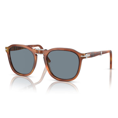 Persol Occhiali da Sole PO3345S 96/56 Terra Di Siena/Blu Unisex 1