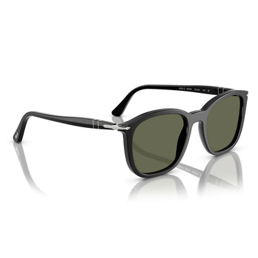 Persol Occhiali da Sole PO3355S 95/58 Nero/Verde Unisex Polarizzati 4