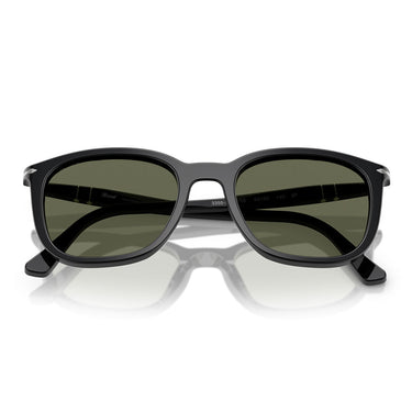 Persol Occhiali da Sole PO3355S 95/58 Nero/Verde Unisex Polarizzati 5