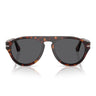 Persol Sonnenbrille PO3370S 24/B1 Havana/Dunkelgrau Unisex