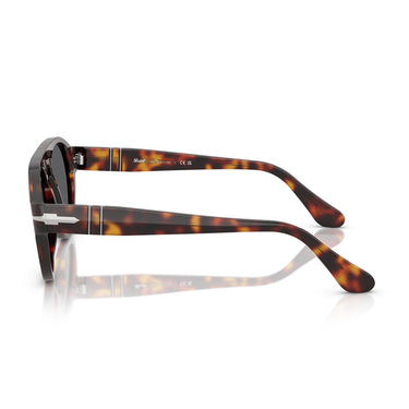Persol Occhiali da Sole PO3370S 24/B1 Havana/Grigio Scuro Unisex 3