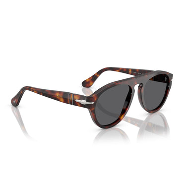Persol Occhiali da Sole PO3370S 24/B1 Havana/Grigio Scuro Unisex 5