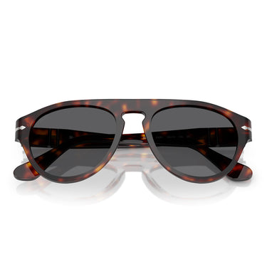Persol Occhiali da Sole PO3370S 24/B1 Havana/Grigio Scuro Unisex 6