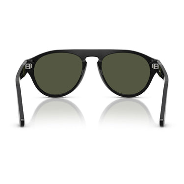 Persol Lunettes de Soleil PO3370S 95/31 Noir/Vert Unisexe 4