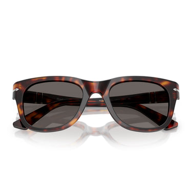 Persol Occhiali da Sole PO3372S 24/B1 Havana/Grigio Scuro Unisex 6