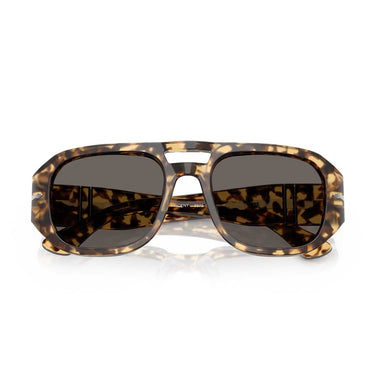 Persol Occhiali da Sole PO3373S 1056B1 Vincent Marrone Beige Tartarugato/Grigio Scuro Unisex 6