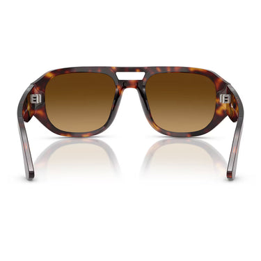 Persol Occhiali da Sole PO3373S 24/85 Vincent Marrone/Marrone Chiaro Unisex 4