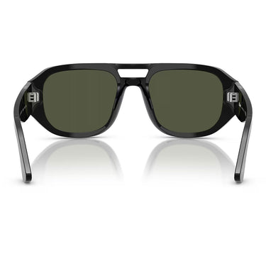 Persol Occhiali da Sole PO3373S 95/31 Vincent Nero/Verde Unisex 4