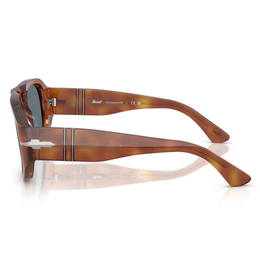 Persol Occhiali da Sole PO3373S 96/56 Vincent Terra Di Siena/Azzurro Unisex 3