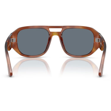 Persol Occhiali da Sole PO3373S 96/56 Vincent Terra Di Siena/Azzurro Unisex 4