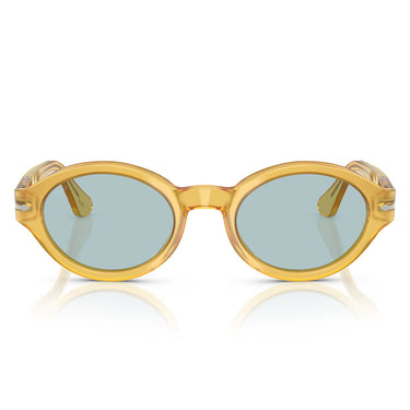 Persol Occhiali da Sole PO3378S 204/56 Loris Miele/Blu Vintage Unisex