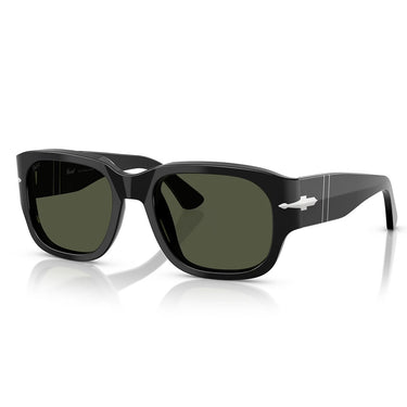 Persol Gafas de Sol PO3380S 95/31 Negro/Verde Unisex