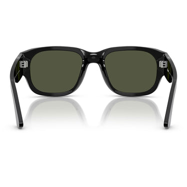Persol Gafas de Sol PO3380S 95/31 Negro/Verde Unisex