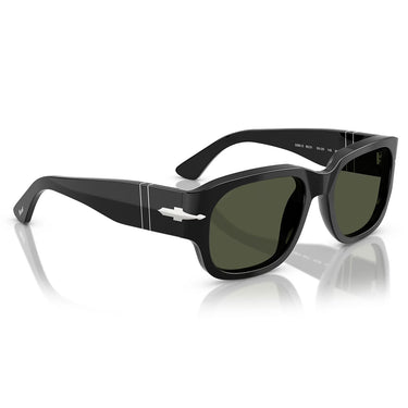 Persol Gafas de Sol PO3380S 95/31 Negro/Verde Unisex