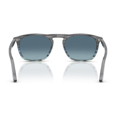 Persol Occhiali da Sole PO3391S 1205Q8 Gae Grigio Striato Blu/Azzurro Sfumato Blu Unisex 3