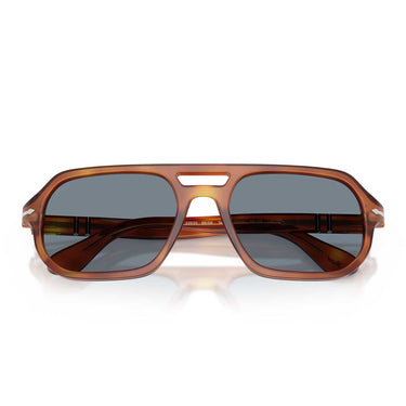 Persol Occhiali da Sole PO3393S 96/56 Guido Terra di Siena/Azzurro Unisex 5
