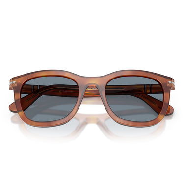 Persol Occhiali da Sole PO3395S 96 56 Terra di Siena Azzurro Unisex  5
