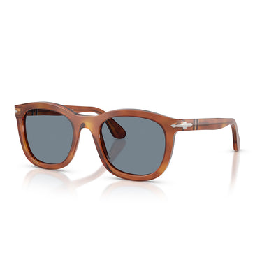 Persol Occhiali da Sole PO3395S 96 56 Terra di Siena Azzurro Unisex  3