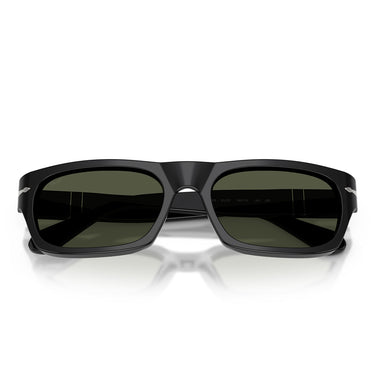 Persol Occhiali da Sole PO3398S 95 31 Nero Verde Unisex  5