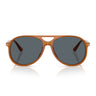 Persol Occhiali da Sole PO3403S 1249R5 Walter Miele Scuro Blu Unisex