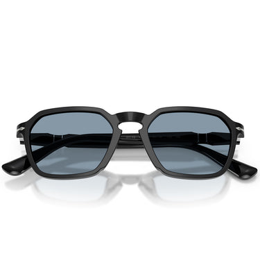 Persol Occhiali da Sole PO3414S 95 56 Nero Blu Unisex 5