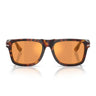 Persol Occhiali da Sole PO8002S 24/3L Marrone/Arancione Unisex