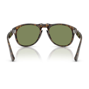 Persol Occhiali da Sole PO8649SM 1248P1 Marrone Scuro Verde Chiaro Unisex Polarizzati 4