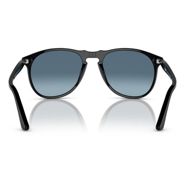 Persol Sonnenbrille PO9649S 95-Q8 Schwarz-Blau Verlauf Unisex 4