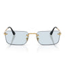 Persol Occhiali da Vista PO1030V 1156 Luc Oro/Blu Sfumato Unisex
