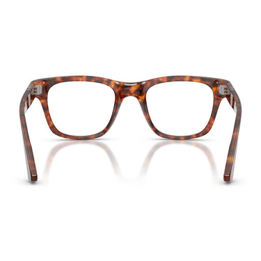 Persol Occhiali da Vista PO3389V 24 Cecil Marrone/Trasparente Unisex 3