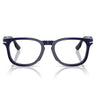 Persol Occhiali da Vista PO8003V 181 Cobalto/Trasparente Unisex