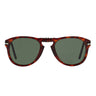 Persol Lunettes de Soleil PO0714 24/31 Pliantes Havana/Vert Unisexe